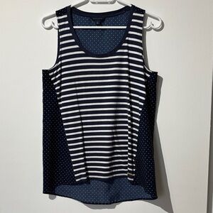 🎉4/30$🎉 Tommy Hilfiger Navy and White Striped Tank Top